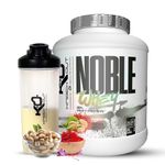 ABSOLUTE NUTRITION Knockout |Noble Whey Protein|24g Protein | BCAA|Tyrosine |Arginine|Proline| Muscle building | Endurance |Digestive Enzymes |Saffron pistachio 2Kg with Free Shaker