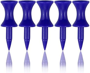 Zivisk Azul Tee de Golf Plástico 100 Piezas 38mm