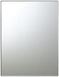 Topre AR-2 Mirror for Bathrooms and Washrooms, Heavy Duty, Shatterproof, AR Replacement Mirror, 16.0 x 12.0 x 0.2 inches (406 x 305 x 5 mm)