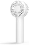 Edvision Mini Handheld Fan, Powerful Portable Fan 3 Speeds, USB Rechargeable Small Hand Fan, Personal Fan Battery Operated, Cute Design Makeup Eyelash Fan for Stylish Girls Women Kids Outdoor, White