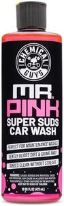 Chemical Guys CWS_402_16 Mr. Pink Foaming Car Wash Soap (Works with Foam Cannons, Foam Guns or Bucket Washes) Safe for Cars, Trucks, Motorcycles, RVs & More, 16 fl oz, Candy Scent