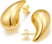 LIAN Chunky Gold Earrings for Women