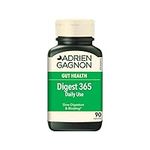 Adrien Gagnon - Digest 365 Natural Digestive Enzymes Complex 90 Capsules, Digestion Supplement for Gas and Bloating Relief, Restore Gut Health with Enzymes for Digestion