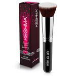 Flat Top Kabuki Foundation Brush By KESHIMA - Premium Makeup Brush for Liquid Foundation, Cream, and Powder - Buffing, Blending Brush, Face Brush