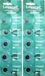 Loopacell CR927 Lithium 3V Battery, 5 Count (Pack of 2)