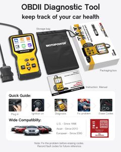 MOTOPOWER Pro OBD2 Scanner – Automotive Diagnostic Tool