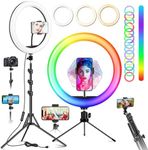 12.6'' Ring Light with Stand and Ph