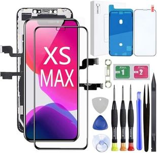 for iPhone Xs Max Screen Replacement,LCD Display 3D Touch Digitizer Assembly with Screen Protector+Repair Tools Compatible with iPhone Xs Max 6.5 inch (Model A1921, A2101, A2102, A2103, A2104)