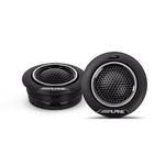 Alpine S-S10Tw,S Series 1 Component Dome Auxiliary Tweeter-240W,Black