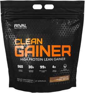 Rival Nutrition Clean Gainer - Chocolate Peanut Butter 12lb