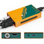 Avmatrix SDI/HDMI to USB3.0 Video External Capture Card for Streaming Uncompressed (YUY2) 1080P60 Play and Pluy with OBS Twitch YouTube for Church Live Streaming Tele-Conference Tele-education