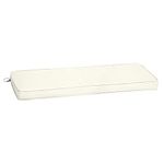Arden Selections Outdoor Bench Cushion 18 x 46, Sand Cream