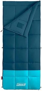 Coleman Kompact Sleeping Bag, Indoor/Outdoor Lightweight Sleeping Bag for Adults, 20°F/30°F/40°F Options for Camping, Hiking, Backpacking with Included Compression Sack; Big & Tall