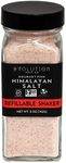 Evolution Salt - Himalayan Pink Salt, Refillable Glass Shaker, 5 oz