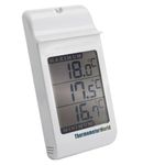 Digital Max Min Greenhouse Thermometer - to Monitor Maximum and Minimum Temperatures, Wall Mounted Greenhouse Accessories for Indoor or Outdoor