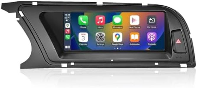 Road Top 8.9 Inch Car Radio Wireless CarPlay Touchscreen for Audi A4 2009-2015 Year with 2GMMI, Car Radio Stereo Multimedia Screen, Support Wireless Android Auto, Navigation, Mirrorlink