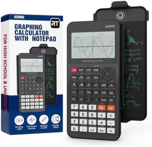 Rechargeable Graphing Scientific Calculators with Notepad for High School