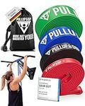 PULLUP & DIP Resistance Bands Pull Up Bands for Assisted Pull Ups, Calisthenics, Crossfit, Pull Up Bar; Premium Fitness Bands (EXTRA LIGHT (red))