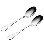 Viners Select 2 Piece 18/0 Stainless Steel Serving Spoons with Elegant Mirror Polished Table Spoons Gift Box