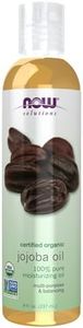NOW Foods - NOW Solutions Organic Moisturizing Jojoba Oil - 8 fl. oz.