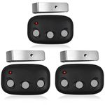 MCT-3 Three Button Remote Garage Door Opener(3 Pack)