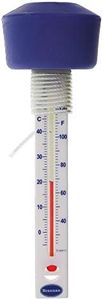 FLOATING SWIMMING POOL OR POND THERMOMETER EASY TO READ WATER GAUGE