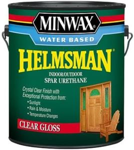 Minwax 710500000 Water Based Helmsman Spar Urethane, gallon, Gloss