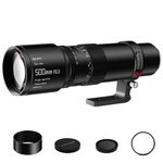 TTArtisan 500mm F6.3 Full Frame Manual Focal Super Telephoto Lens for Canon RF-Mount Cameras EOS R RP R5 R5C R6 R6II R3 R8 R7 R10 R50 R100