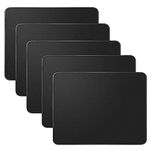 OXYURA Gaming Mouse Pad, Black - Set of 5