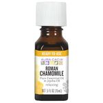 Aura Cacia Roman Chamomile in Jojoba Oil, 100% Pure Therapeutic Grade, 15ml