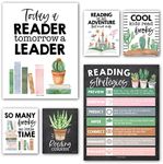 6 Cactus Reading Posters For Classr