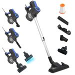 Akitas S12 Turbo Corded Vacuum Cleaner 2 in 1 Handheld Stick With German Wessel Werk Head + Pet Turbo Head Light Weight