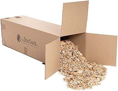 BooGardi Copeaux de bois grossiers en 27/55/100 litres - 76 l - Protection contre les mauvaises herbes - Couverture de parterre - Conception naturelle du sol - Paillis décoratif naturel