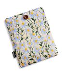 TiMOVO Sleeve Case for 7" Kindle Paperwhite and Kindle Colorsoft Signature Edition (2024 Released), Protective Pouch Bag Case Cover for 6-7 Inch Kindle E-Reader, Blue Daisy