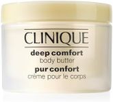 Clinique Deep Comfort Body Butter With Hyaluronic Acid, Shea Butter + Glycerin | Safe for Eczema-Prone Skin, 6.7 Fl Oz