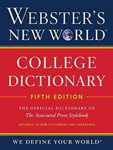 Webster's New World College Dictionary (with CD)