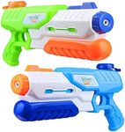 Yojoloin Water Pistol,2 Pack Water Gun for Kids Adults,1200ml Powerful Water Blaster Pistols,Outdoor Games Garden Beach Summer Party Swimming Pool Game for Children