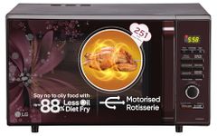 LG 28 L Convection Microwave Oven (MC2886BRUM, Black)