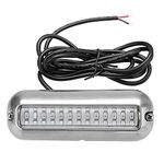 ANCLLO 3.5inch 27LED Blue Underwater Boat Lights Pontoon Marine Transom Lights for Swiming Driving Fishing