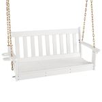 Porch Swing With Cupholders Cedars