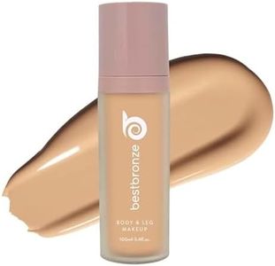 Best Bronze Bombshell Body Makeup - Tattoo Cover Up Makeup & Body Foundation Waterproof - Tattoo Concealer Waterproof for Scars, Varicose Veins Cover Up & Leg Foundation (NC38 Medium Beige Peach)