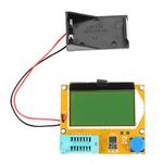 T4 LCD Display Graphical Transistor Tester Resistor Inductance Capacitance ESR Meter with Battery Holder