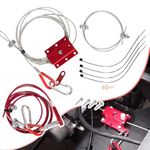 Bzumperyz Upgrade RS-5000 Break Away Device for NSA RV Towed Vehicle Braking Control System, Towed Vehicle Emergency Break Away Kit, Non-Invasive Safe Towing