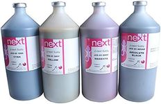 H-E 1 Liter J-Next SUBLY JXS-65 Dye Sublimation Ink for Mimaki/Mutoh/Roland/Epson Printers - 1 Liter/Bottle/Color (C)