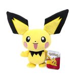 Pokémon Official & Premium Quality 8" Plush - Pichu