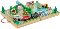 Melissa & Doug Take-Along Railroad - FSC-Certified Materials