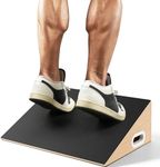 MIUONO Slant Board, Calf Stretcher Slant Board for Calf Stretching, Squats, Knees Over Toes, Weightlifting, and Fitness, Larger Board Capability for More Professional Workout