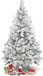 Flocked Artificial Christmas Tree, 