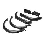 THE ADVENTURE GARAGE Mahindra Thar Crde 4 Inch Lnkey Bolt Fender Flares (Set of 6 Pcs)