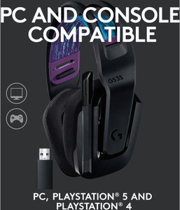 Logitech G535 Wireless Gaming Headset – Black